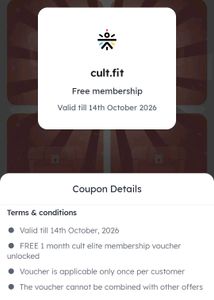 Cult Elite 1 Month Membership