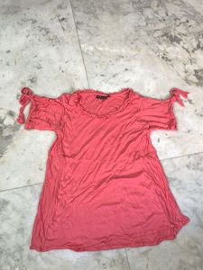 Girl’s Pretty Coral  Top