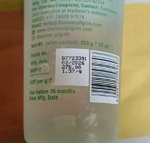 Pilgrim 99% Aloe Vera Gel