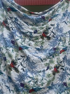 Floral Print Women's Top