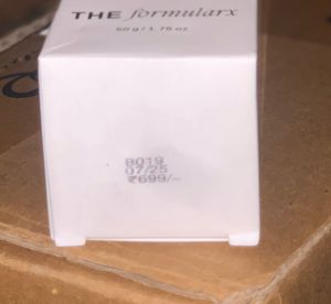 THE formularx Hydrashield Sunscreen SPF 50