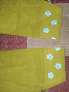 Mustard colour suit set