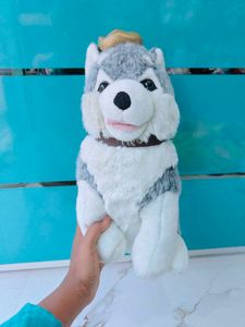 Cute Husky Plush Toy