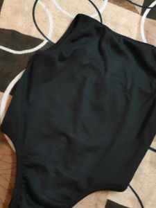Sleek Black Bodysuit
