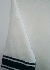 Winter Top Knit  Striped Rib