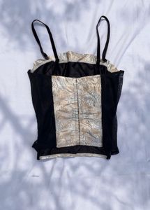 Elegant corset Top with Bow