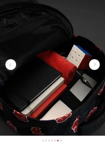 Anime Cloud Pattern Backpack