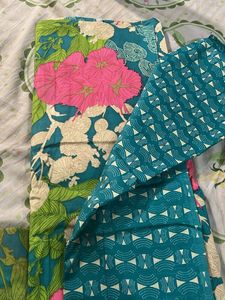 Cotton Suit Material+kurta +kurta Set Combo