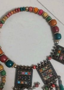 Bohemian Beaded Necklace &amp; Bracelet Set