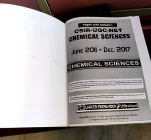 CSIR-UGC-NET Chemical Sciences Exam Prep Book
