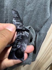 H&amp;M Military Style Grey Button Down Jacket