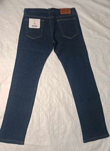 Classic Dark Wash Denim Jeans