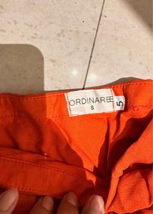 Vibrant Orange Ethnic Jumpsuit
