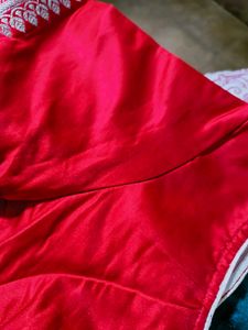 Red Ethnic Blouse