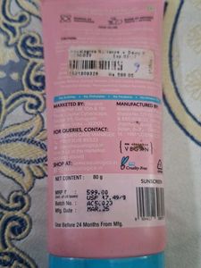 Aqualogica Radiance Dew Sunscreen SPF 50+