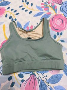 Sage Green Sports Bra