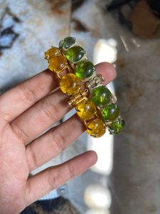 Gemstone Bangle Bracelet Set