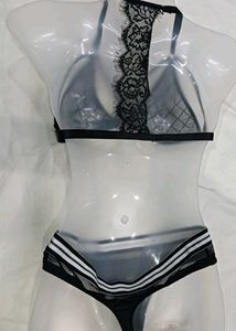 Sheer Black🪔 Bra &amp; Panty Set