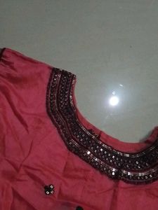 Beautiful Kurtha With Salwar Suit