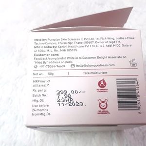 Plum Saffron &amp; Kumkumadi Oil Daily Glow Bright Moi