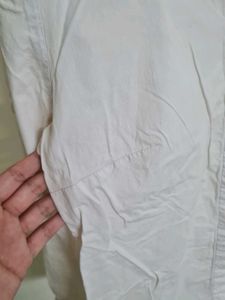 Elegant Pearl Detail Button-Up Shirt