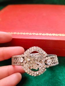 Sparkling Rhinestone Bangle Bracelet