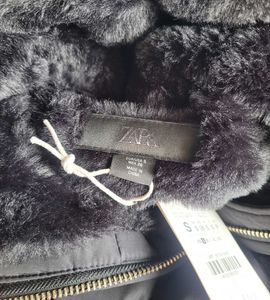 ZARA Water-Repellent Windproof Fitted Short Anorak