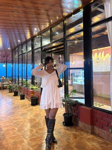 Black Harness Ring Calf Boots