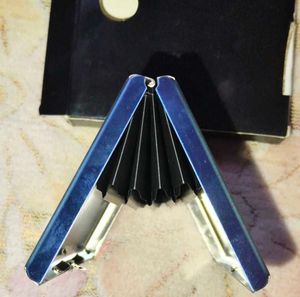 Blue Card Holder Wallet