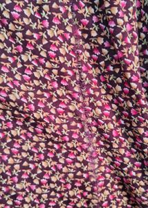 Chic Floral Print Kurta