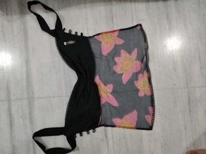 Floral Mesh Tank Top