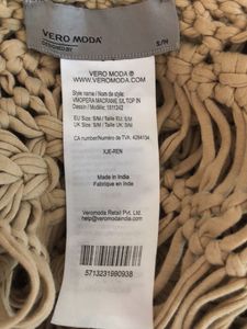 Tan Macrame Top(Women’s)