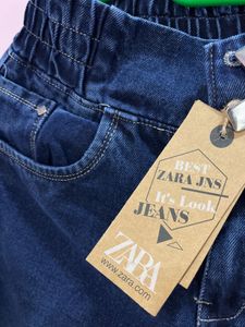 Dark Wash High-Waisted Denim Jeans