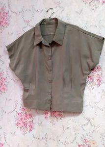 Stylish Women's Olive Green Top