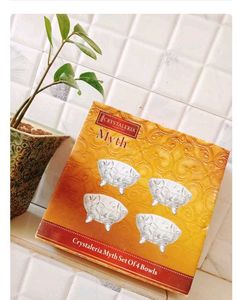 Crystaleria Myth Set of 4 Bowls