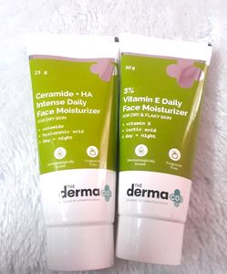 The derma Co Face Moisturizer Cmbo
