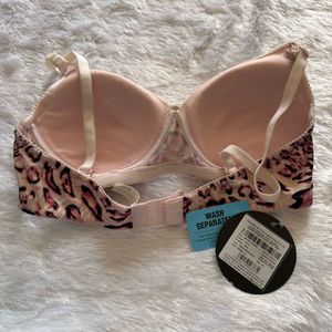 🆕Clovia Pink Leopard Print Bra