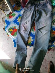 Light Wash Distressed Jeans