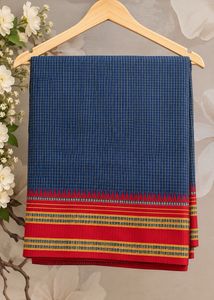 Elegant South Indian Style Cotton Silk Blend Saree