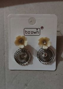 Floral Design Earrings