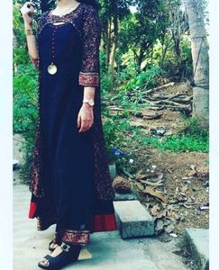 Price Drop!! Beautiful Georgette Long Gown/Kurti