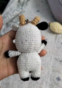 Crocheted Cow Plush