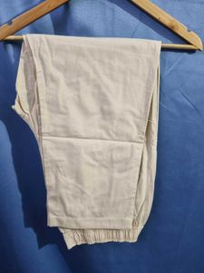 uniqlo Casual Beige Cotton Pants