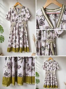 Floral Print Midi Dress