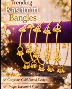 Trending Kashmiri Gold Plated kangans