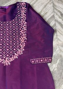 tussar silk kurta