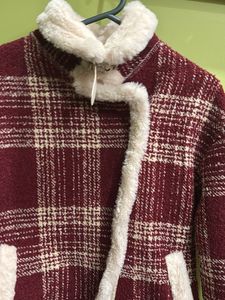 Cozy Plaid Sherpa Lined Jacket
