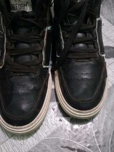 Reform Black High-Top Sneakers