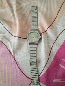 Classic Silver Tone Watch