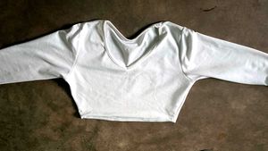 White Full Sleeve top& blouse